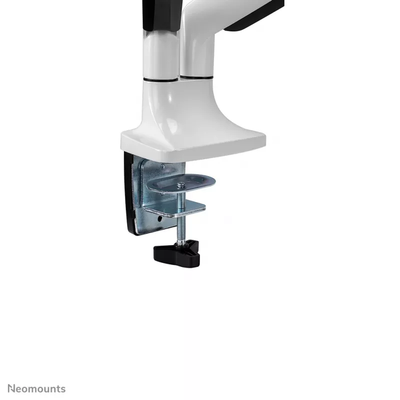 Neomounts NM-D750DWHITE Ramię do monitora 10-32 cale - sprężyna gazowa, Zacisk/Przelotka, 9 kg, 25,4 cm (10 cali), 81,3 cm (32 cale), 100 x 100 mm, Biały