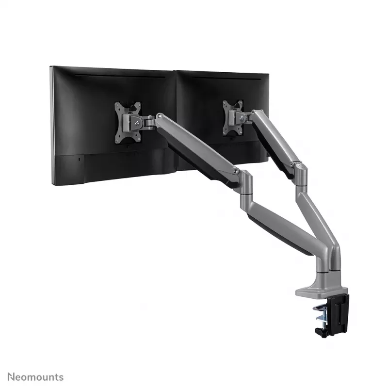 Neomounts NM-D750DSILVER Ramię monitora 10-32 cale - sprężyna gazowa