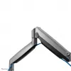 Neomounts NM-D750DSILVER Ramię monitora 10-32 cale - sprężyna gazowa