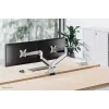 Neomounts NM-D750DSILVER Ramię monitora 10-32 cale - sprężyna gazowa
