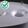 Nawilżacz powietrza typu płuczka powietrza stojący Stylies ANTARES — zbiornik 6 L, 10 W, 1,42 kg, biały