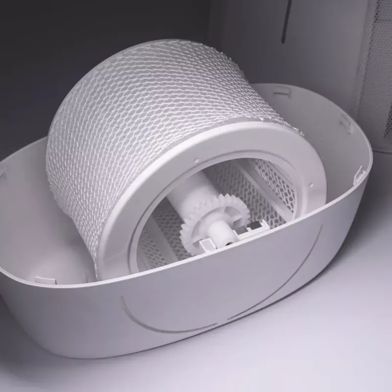 Nawilżacz powietrza typu płuczka powietrza stojący Stylies ANTARES — zbiornik 6 L, 10 W, 1,42 kg, biały