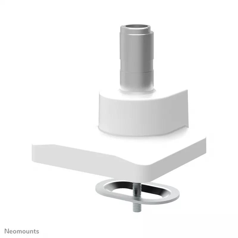Neomounts NM-D775DXWHITE Ramię do monitora 10-32 cale - sprężyna gazowa - Topfix - ogranicznik 180°