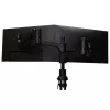 R-Go Tools Ramię do monitora R-Go Caparo Dual, do dwóch monitorów, regulowane za pomocą sprężyny gazowej, udźwig 3-9 kg, w 100% okrągłe, czarne