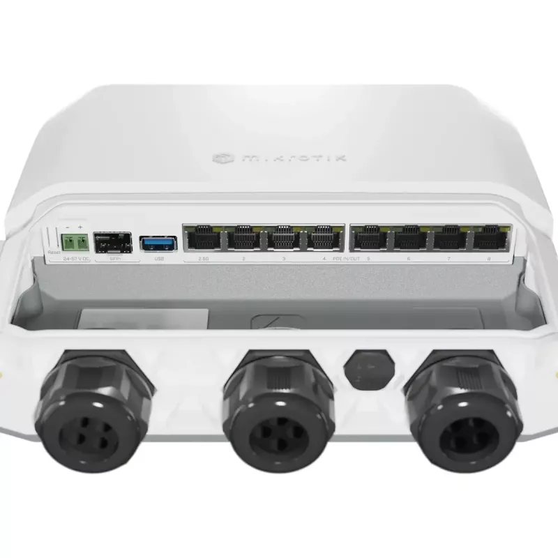 Router przewodowy MikroTik RB5009UPr+S+OUT