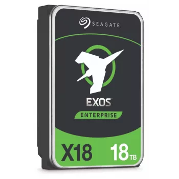 Dysk twardy wewnętrzny Seagate Exos X18 18 TB 7200 RPM 256 MB 3.5 cala Serial ATA III