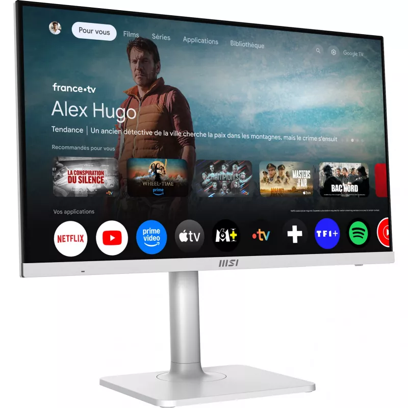 Monitor komputerowy MSI Modern MD272UPSW 68.6 cm (27 cali) 3840 x 2160 pikseli 4K Ultra HD Biały