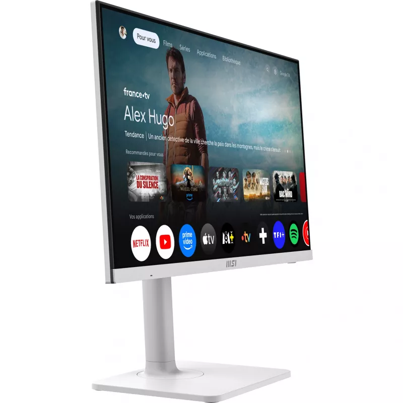 Monitor komputerowy MSI Modern MD272UPSW 68.6 cm (27 cali) 3840 x 2160 pikseli 4K Ultra HD Biały