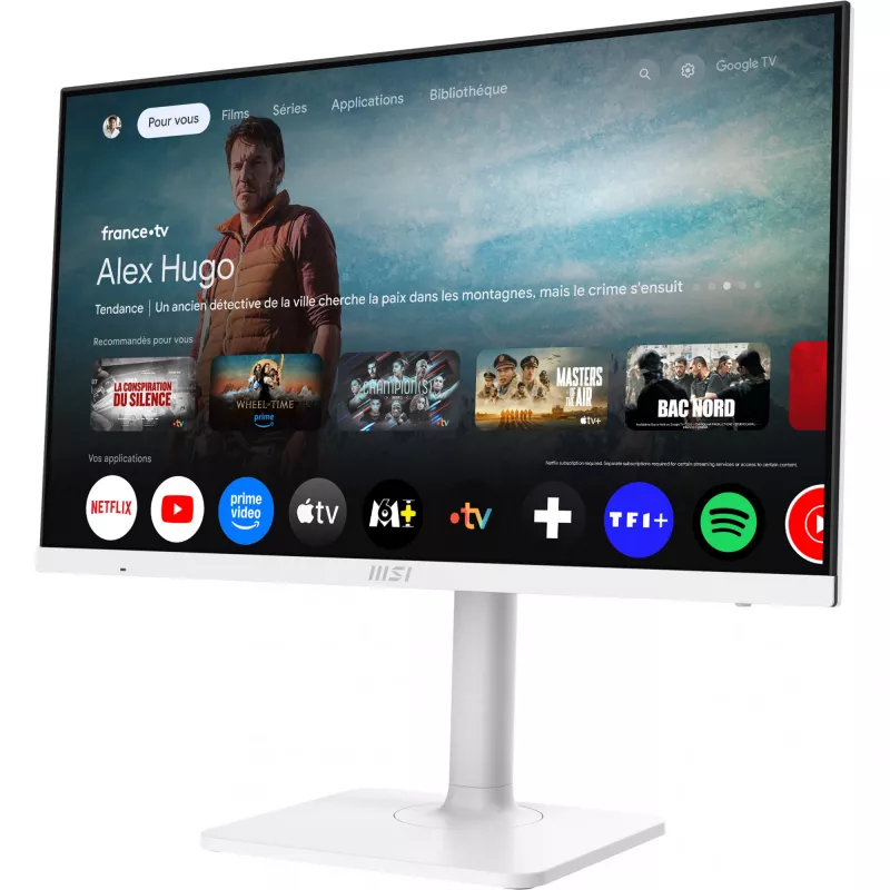 Monitor komputerowy MSI Modern MD272UPSW 68.6 cm (27 cali) 3840 x 2160 pikseli 4K Ultra HD Biały