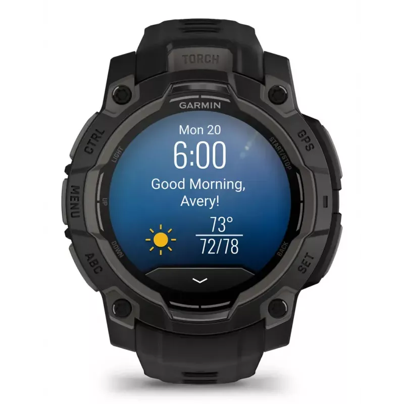 Smartwatch Garmin Instinct 3 AMOLED Czarny