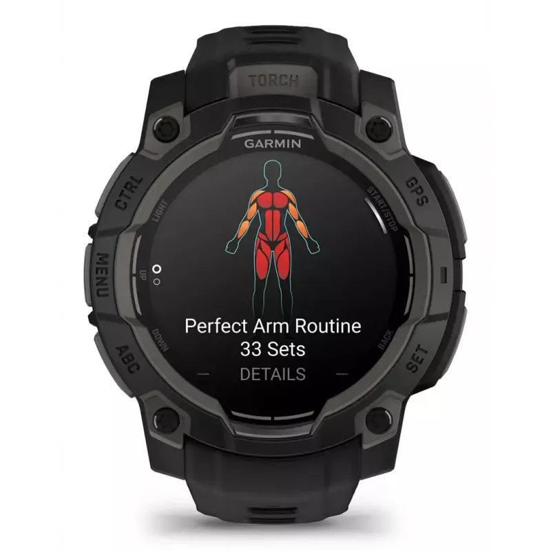 Smartwatch Garmin Instinct 3 AMOLED Czarny