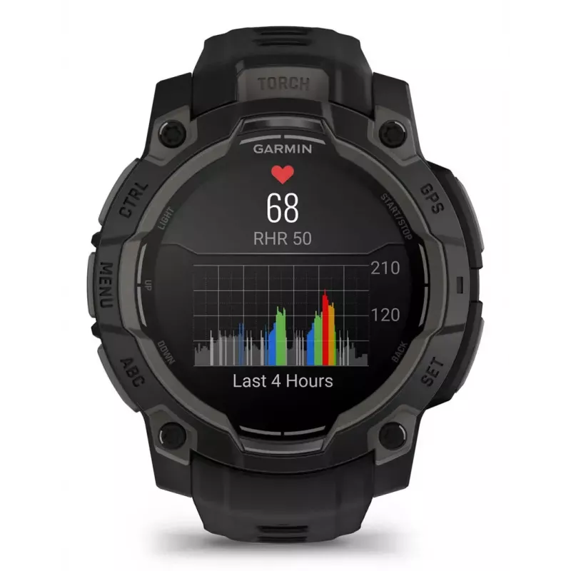 Smartwatch Garmin Instinct 3 AMOLED Czarny