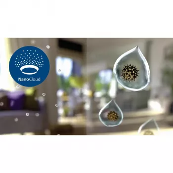 Oczyszczacz powietrza Philips serii 3000 AC3737 do 131 m², 505 m³/h, 55 dB, 42 W, biały