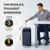 Fellowes LX Series 5050401 niszczarka dokumentów Mikrocięcie 65 dB Czarny