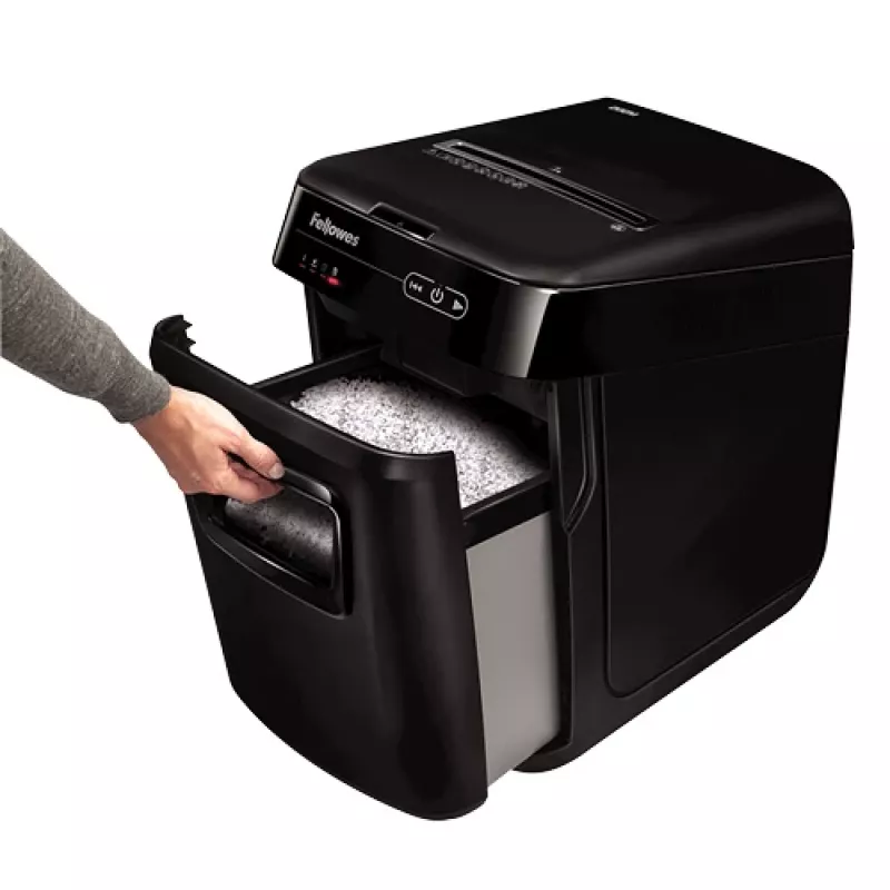 Niszczarka Fellowes AutoMax 200M, cięcie mikro, kolor czarny
