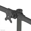 Neomounts FPMA-D700DD6 Uchwyt do monitora 10-27 cali, wolnostojący/przepust kablowy, 8 kg, 25,4 cm (10 cali), 68,6 cm (27 cali), 100 x 100 mm, Czarny