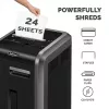 Fellowes Niszczarka 225Ci 24 arkusze niszczarka krzyżowa z pojemnikiem 60 l wysoki poziom bezpieczeństwa P4