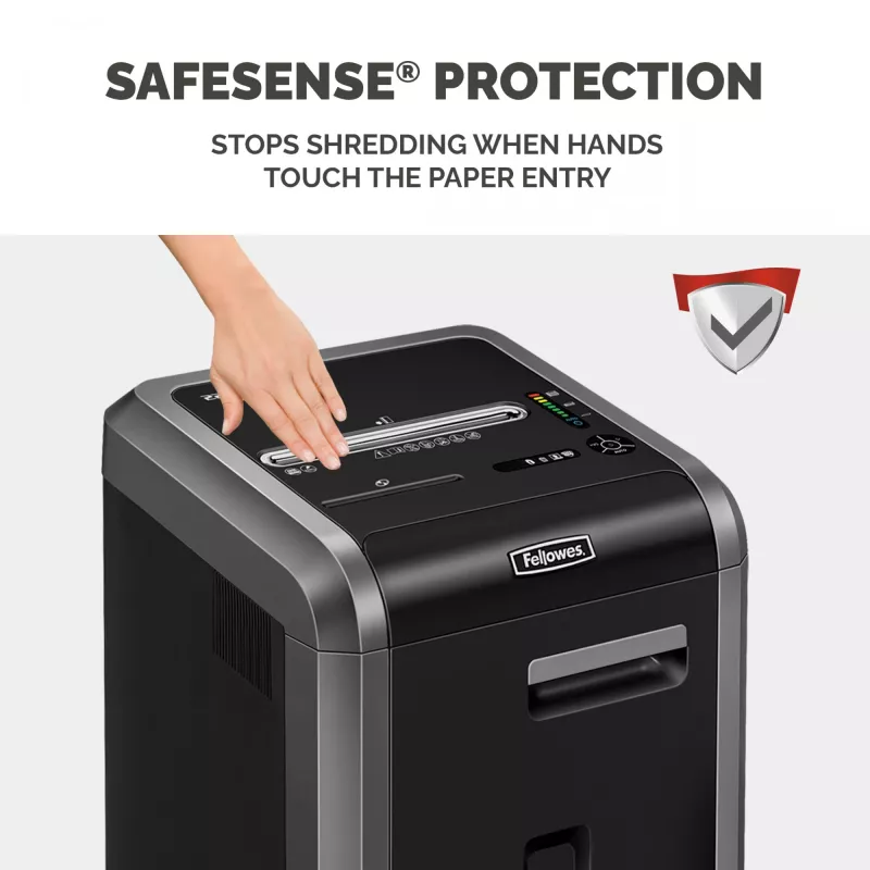 Fellowes Niszczarka 225Ci 24 arkusze niszczarka krzyżowa z pojemnikiem 60 l wysoki poziom bezpieczeństwa P4