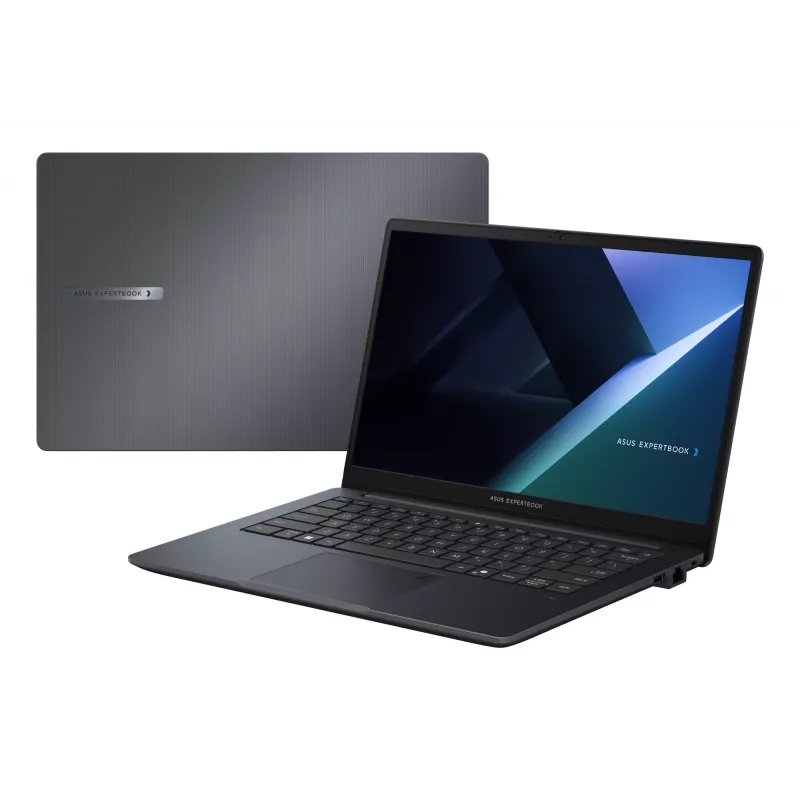 ASUS ExpertBook B1 B1403CVA-S61861X Intel Core 5 120U Laptop 35,6 cm (14 cali) Full HD 16 GB DDR5-SDRAM 512 GB SSD Wi-Fi 6E (802.11ax) Windows 11 Pro Szary