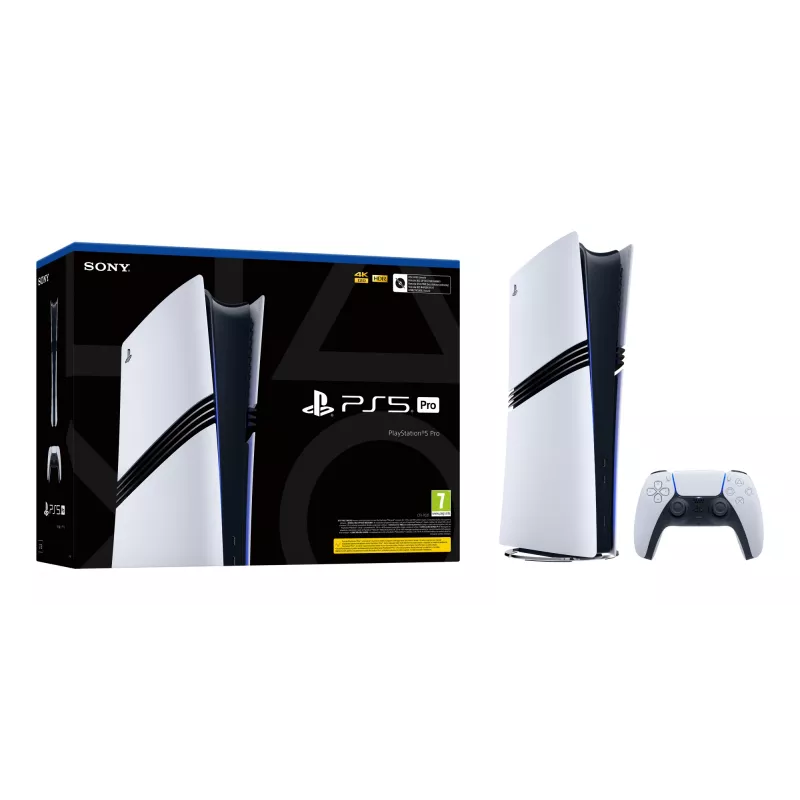 Sony PlayStation 5 Pro 2 TB Wi-Fi Czarny, Biały