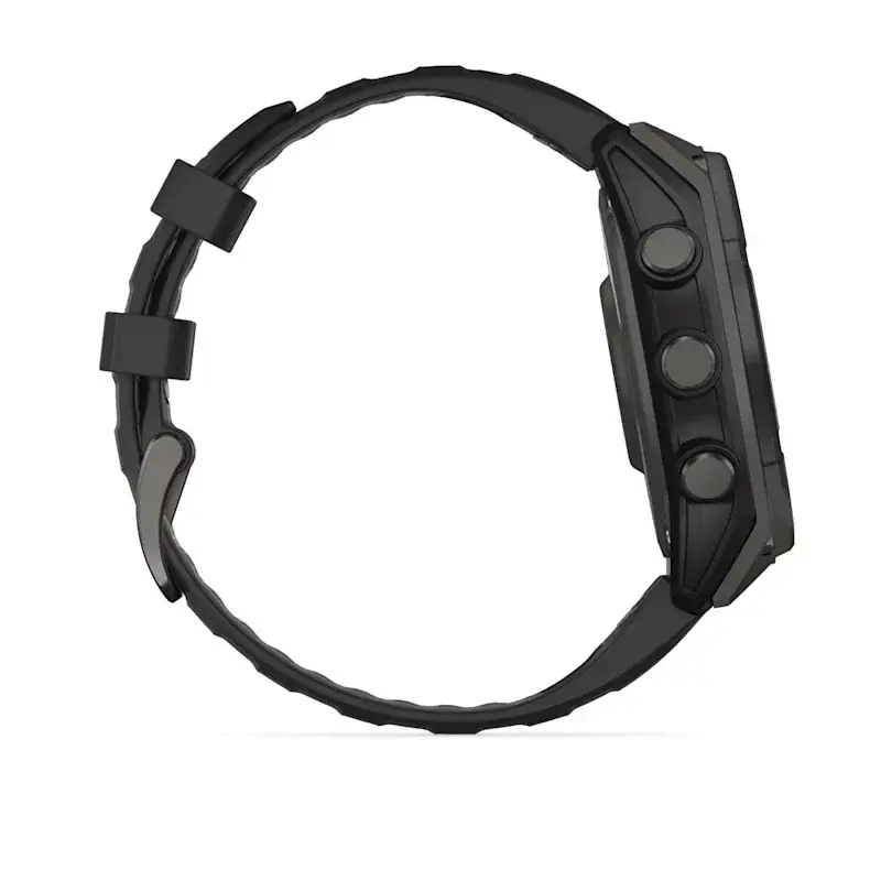 Sport smartwatch GARMIN fenix 8 Black — 51 mm koperta, szafirowa soczewka, Solar, GPS, 32 GB, 10 ATM, wyświetlacz 1,3 cala