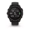 Sport smartwatch GARMIN fenix 8 Black — 51 mm koperta, szafirowa soczewka, Solar, GPS, 32 GB, 10 ATM, wyświetlacz 1,3 cala