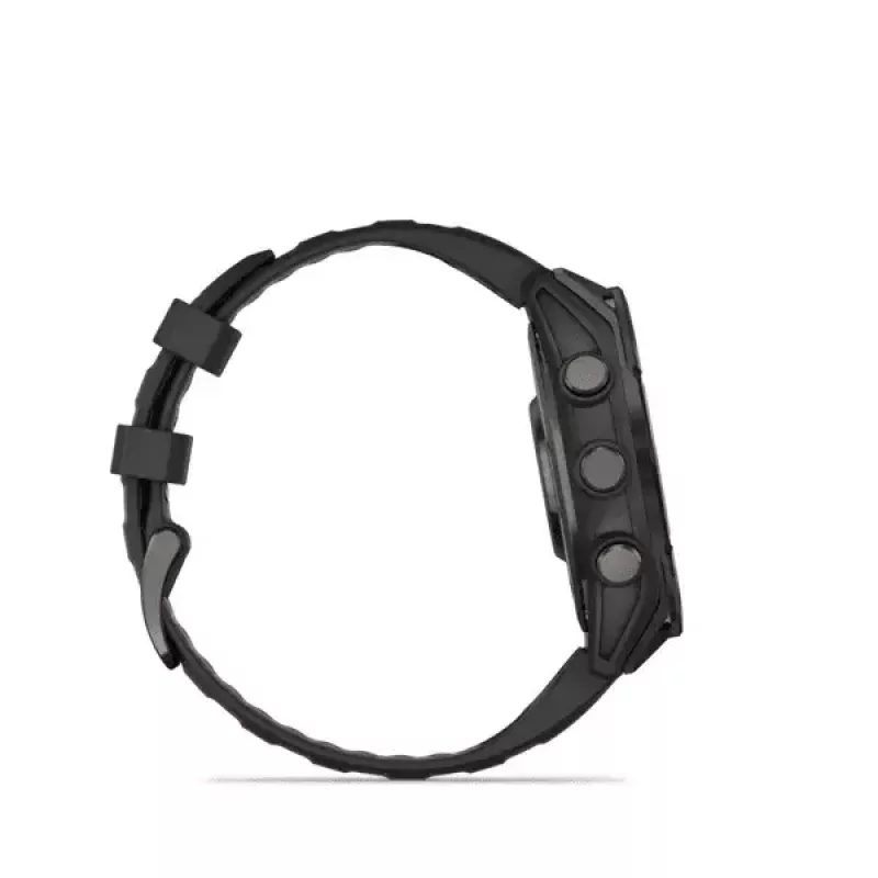 Sport smartwatch GARMIN fenix 8 Black, koperta 47 mm, AMOLED 1,4 cala, szafirowe szkło, GPS/GLONASS/Galileo, bateria do 16 dni