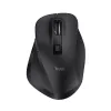 TRUST Fyda Office praworęczna mysz bezprzewodowa — RF + Bluetooth, optyczna 2400 DPI, 6 przycisków, czarna