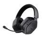 Zestaw słuchawkowy TRUST GXT 493PS Carus — przewodowy i bezprzewodowy (Bluetooth), wokółuszny, pałąk na głowę, 20–20000 Hz, 1,2 m, czarny