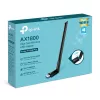 Bezprzewodowa karta sieciowa Wi‑Fi USB TP‑LINK Archer TX35U PLUS — Wi‑Fi 6, dwuzakresowa, 1201 Mbit/s, zasilana przez USB, czarna