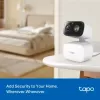 Kamera monitorująca TP-LINK Tapo C206 – wewnętrzna/zewnętrzna 1080p HD, obrót i pochylenie, widzenie nocne, dwukierunkowy dźwięk