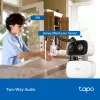 Kamera monitorująca TP-LINK Tapo C206 – wewnętrzna/zewnętrzna 1080p HD, obrót i pochylenie, widzenie nocne, dwukierunkowy dźwięk