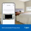 Kamera monitorująca TP-LINK Tapo C206 – wewnętrzna/zewnętrzna 1080p HD, obrót i pochylenie, widzenie nocne, dwukierunkowy dźwięk