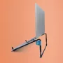 Podstawka pod laptopa R-Go Steel Travel, ergonomiczna i składana, odpowiednia do laptopów 10–22 cale, czarna