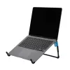 Podstawka pod laptopa R-Go Steel Travel, ergonomiczna i składana, odpowiednia do laptopów 10–22 cale, czarna