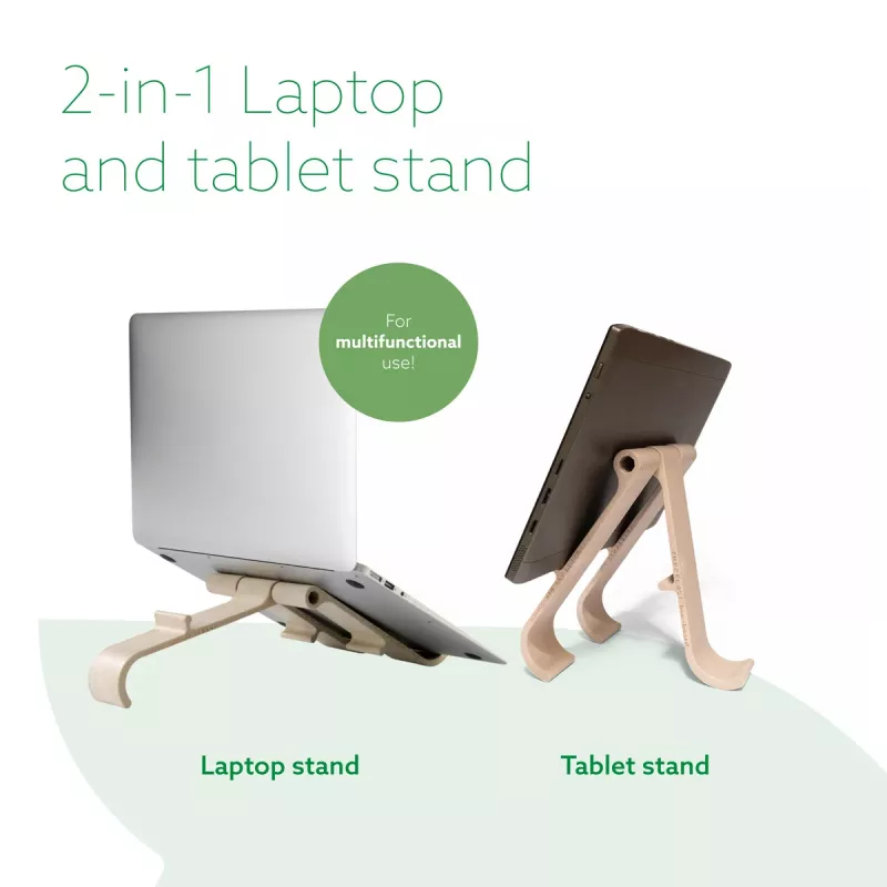 Podstawka pod laptop i tablet R-Go Tools R-Go Treepod, ergonomiczna i modułowa, regulowana, biopochodna
