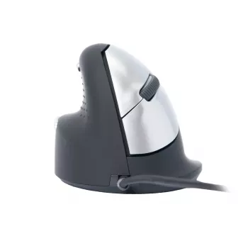 Ergonomiczna mysz R-Go HE Break z oprogramowaniem do przerw, duża (rozmiar dłoni ≥ 185 mm), dla leworęcznych, przewodowa, czarna