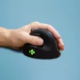 R-Go Tools Mysz ergonomiczna R-Go HE Break z oprogramowaniem do przerw, średnia (rozmiar dłoni 165-185 mm), dla leworęcznych, Bluetooth, czarna