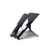 Podstawka pod laptopa R-Go Tools R-Go Riser Document, ergonomiczna, składana i regulowana podstawka z uchwytem na dokumenty, czarna