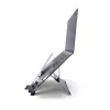 Podstawka pod laptopa R-Go Tools R-Go Riser Document, ergonomiczna, składana i regulowana podstawka z uchwytem na dokumenty, czarna