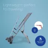 Podstawka pod laptopa R-Go Tools R-Go Riser Document, ergonomiczna, składana i regulowana podstawka z uchwytem na dokumenty, czarna