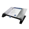 Uchwyt na dokumenty R-Go Read2Write R-Go Tools, odpowiedni do czytania i pisania, ergonomiczny, z miękką piankową podpórką pod nadgarstek, matowy akryl