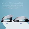 Uchwyt na dokumenty R-Go Read2Write R-Go Tools, odpowiedni do czytania i pisania, ergonomiczny, z miękką piankową podpórką pod nadgarstek, matowy akryl