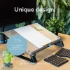 Uchwyt na dokumenty R-Go Read2Write R-Go Tools, odpowiedni do czytania i pisania, ergonomiczny, z miękką piankową podpórką pod nadgarstek, matowy akryl