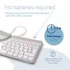 R-Go Tools Ergonomiczna klawiatura R-Go Split Break z oprogramowaniem przerw, ergonomiczna klawiatura dzielona, QWERTY (UK), Bluetooth, biała