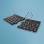 Klawiatura ergonomiczna R-Go Split Break z oprogramowaniem do przerw, ergonomiczna klawiatura dzielona, QWERTY (UK), Bluetooth, czarna