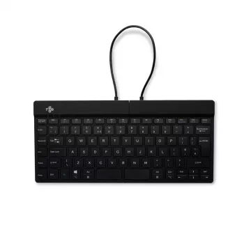 Klawiatura ergonomiczna R-Go Split Break z oprogramowaniem do przerw, ergonomiczna klawiatura dzielona, QWERTY (UK), Bluetooth, czarna