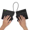 Klawiatura ergonomiczna R-Go Split Break z oprogramowaniem do przerw, ergonomiczna klawiatura dzielona, QWERTY (UK), Bluetooth, czarna