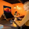 Torba na laptop R-Go Tools R-Go Viva, skóra licowa, z wbudowaną podstawką pod laptop, paskiem na ramię, 15,6 cala, brązowa