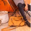 Torba na laptop R-Go Tools R-Go Viva, skóra licowa, z wbudowaną podstawką pod laptop, paskiem na ramię, 15,6 cala, brązowa